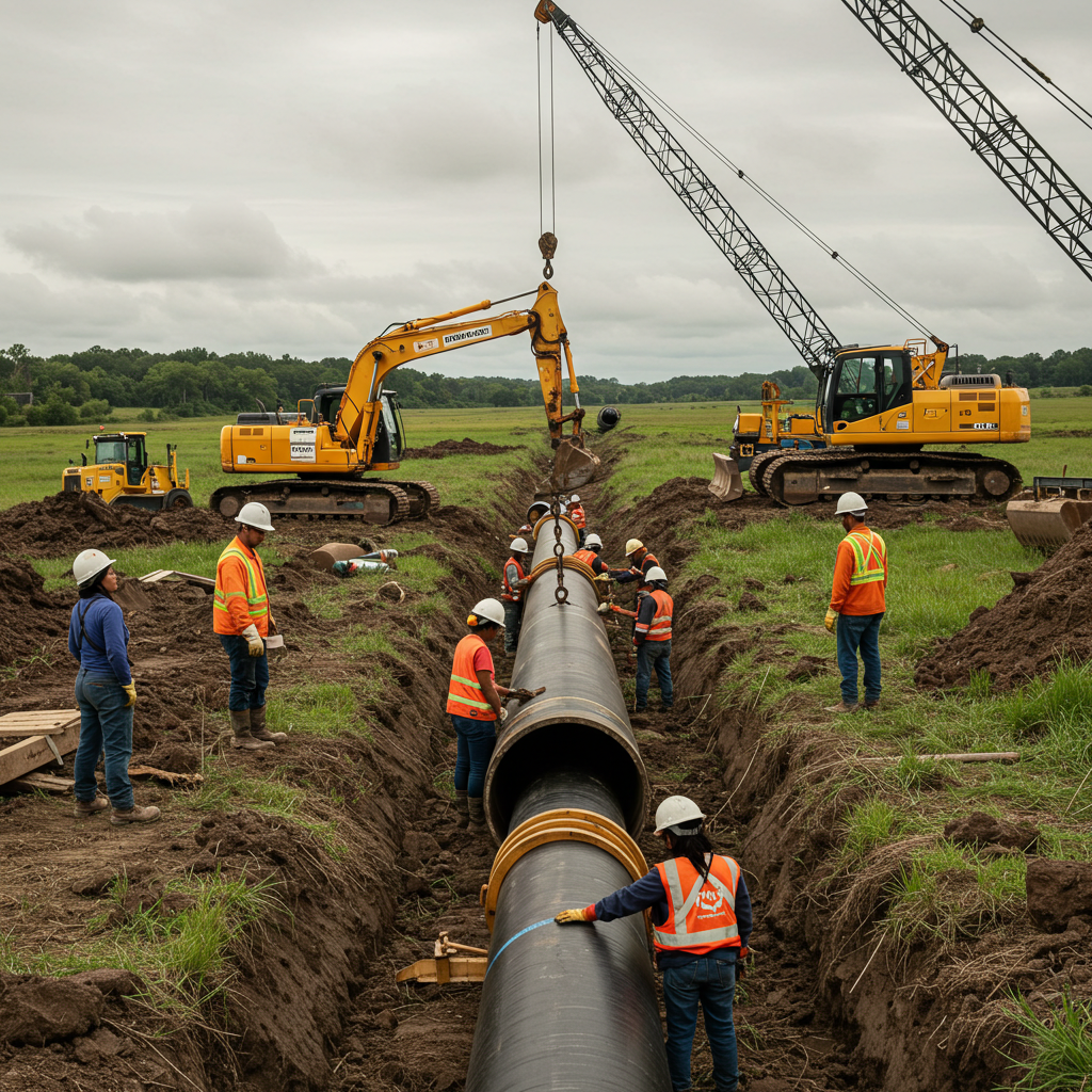 pipeline installation